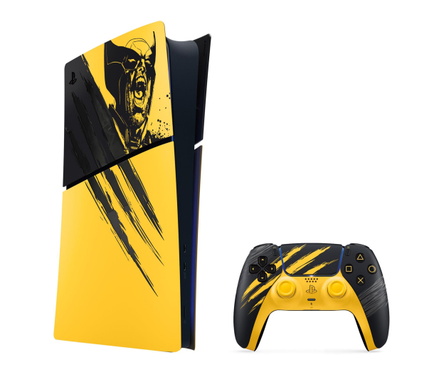 PlayStation 5 Slim Digital - Marvel’s Wolverine Battle Yellow edycja limitowana - 1582097 - zdjęcie
